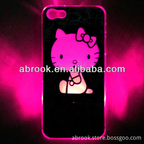 Flash light case for iphone 5,flash led case for iphone 5,led phone case